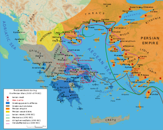 The End of the Battle at Thermopylae